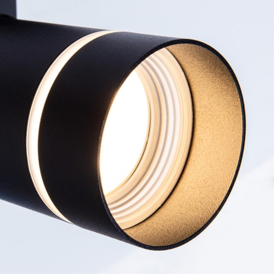 Спот настенный Arte Lamp A3221PL-1BK NAHN под лампу 1xGU10 15W