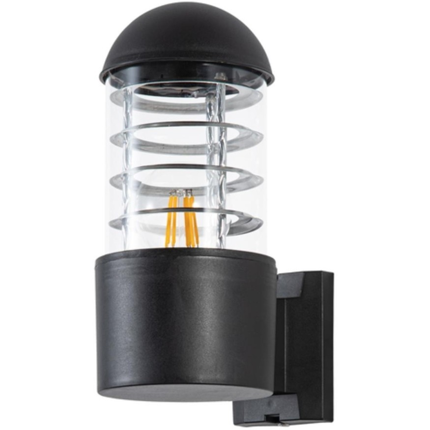 Уличный настенный светильник Arte Lamp A5217AL-1BK COPPIA IP44 под лампу 1xE27 20W