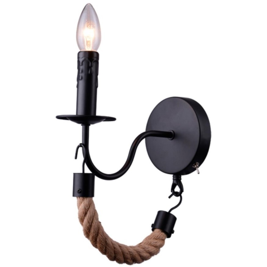 Бра Arte Lamp A8956AP-1BK MARSIGLIA под лампу 1xE14 40W