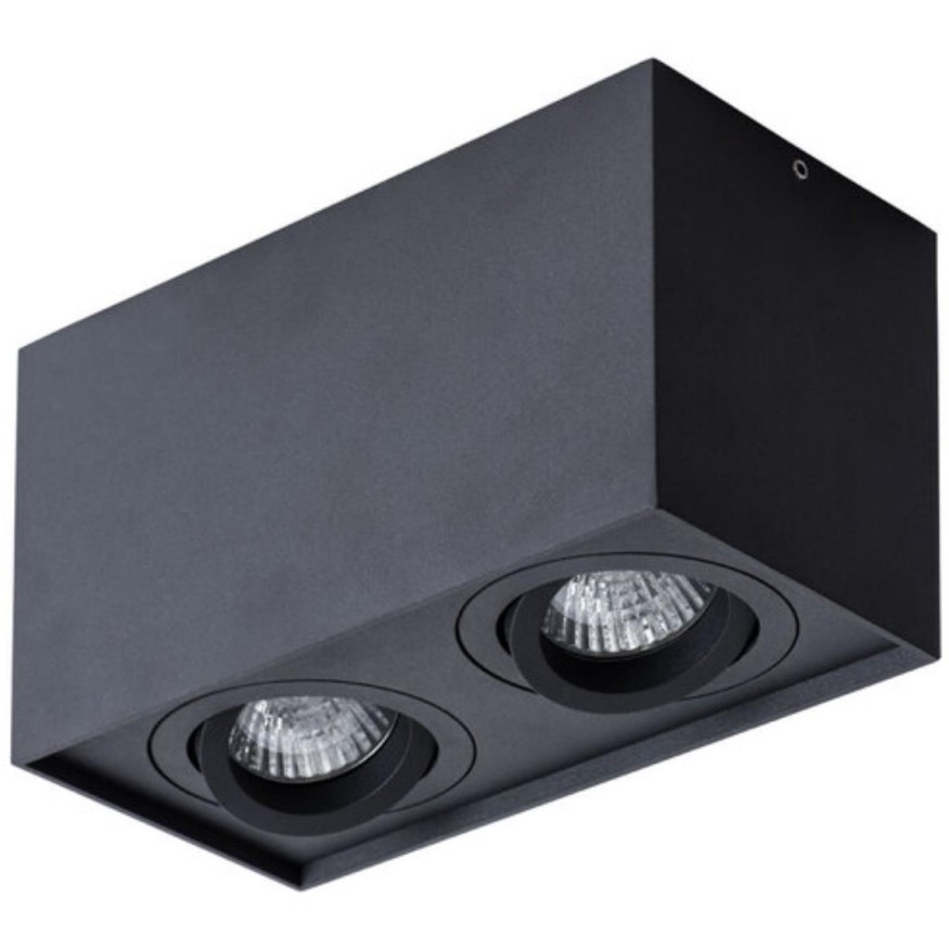 Накладной потолочный светильник Arte Lamp A5544PL-2BK FACTOR под лампы 2xGU10 50W