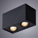 Накладной потолочный светильник Arte Lamp A5544PL-2BK FACTOR под лампы 2xGU10 50W