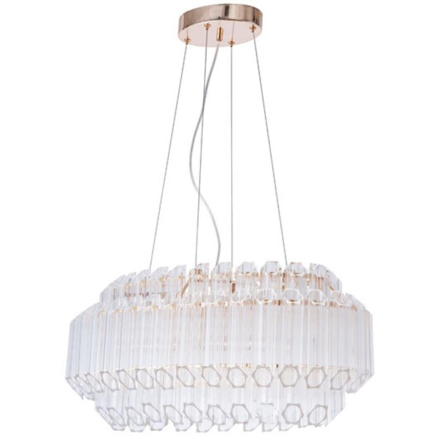 Люстра хрустальная Arte Lamp A2848SP-5GO JASTIN под лампы 5xE14 40W