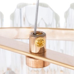 Люстра хрустальная Arte Lamp A2848SP-5GO JASTIN под лампы 5xE14 40W