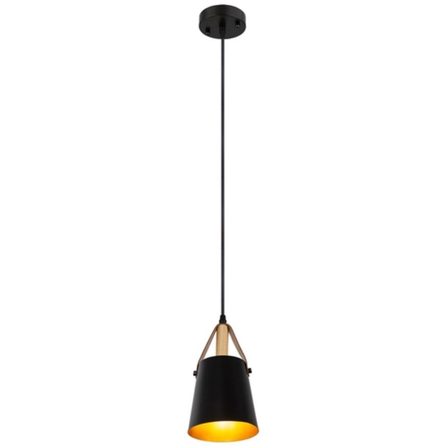 Подвесной светильник с 1 плафоном Arte Lamp A7032SP-1BK THOMAS под лампу 1xE27 60W