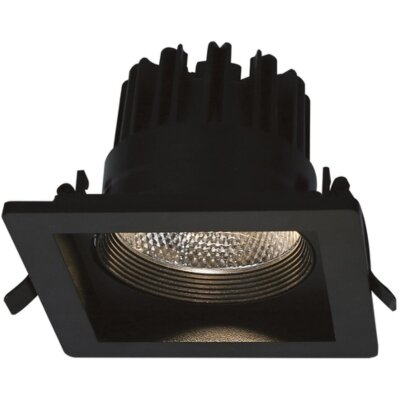 Встраиваемый светильник Arte Lamp A7018PL-1BK PRIVATO светодиодный LED 18W