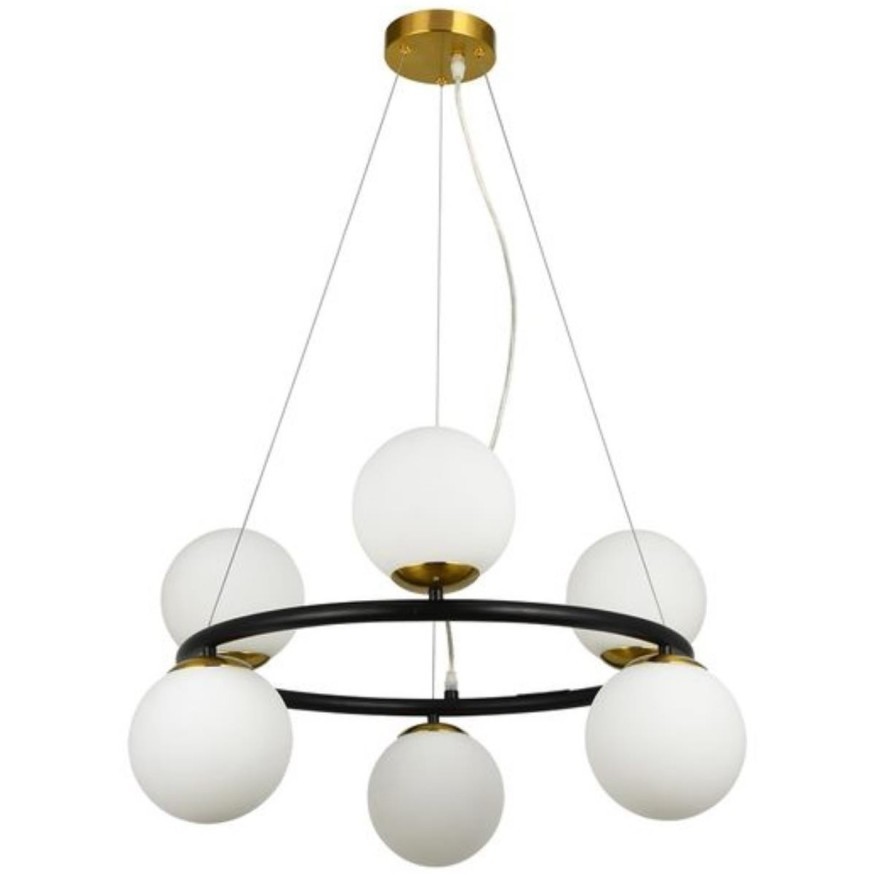 Подвесная люстра Arte Lamp ALCOR A2224SP-6BK