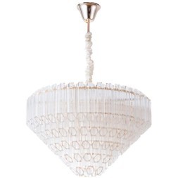 Люстра хрустальная Arte Lamp A2848LM-8GO JASTIN под лампы 8xE14 40W