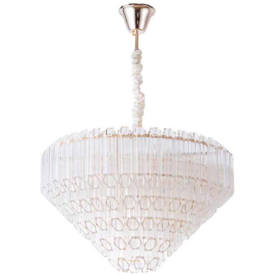 Люстра хрустальная Arte Lamp A2848LM-8GO JASTIN под лампы 8xE14 40W