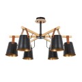 Люстра потолочная Arte Lamp A7032PL-6BK Thomas под лампы 6xE27 60W