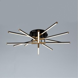 Люстра потолочная Arte Lamp A2199PL-6BK FERNANDO светодиодная LED 130W