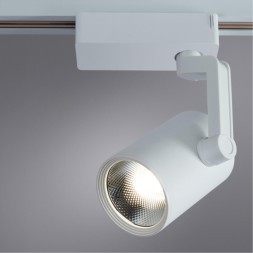 Однофазный двужильный светодиодный трековый светильник Arte Lamp A2320PL-1WH TRACCIA 4000К 1600Лм CRI85+ 24° 20Вт