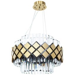 Люстра хрустальная Arte Lamp A1039SP-10BK AMELIA под лампы 10xE14 40W