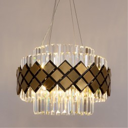 Люстра хрустальная Arte Lamp A1039SP-10BK AMELIA под лампы 10xE14 40W