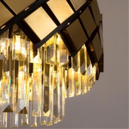 Люстра хрустальная Arte Lamp A1039SP-10BK AMELIA под лампы 10xE14 40W