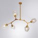 Люстра на штанге Arte Lamp A4103SP-5GO YUKA под лампы 5xE27 60W