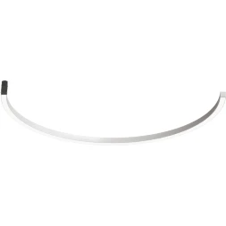 Arte Lamp Optima A7278PL-1BK Низкопрофильный гибкий магнитный светодиодный светильник интегрируемый в шинопровод, длина 1м, корпус из силикона, LED 10Вт 750Лм 4000K CRI90+ 120° IP20 48В 