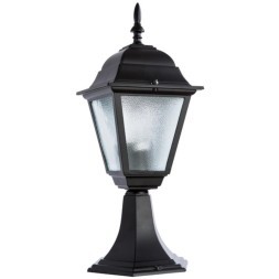 Уличный наземный светильник Arte Lamp A1014FN-1BK BREMEN IP44 под лампу 1xE27 60W