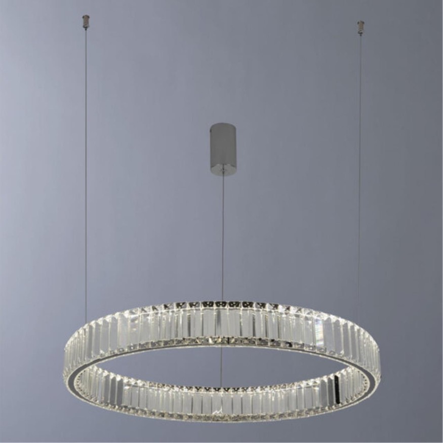 Подвесной светильник светодиодный хрустальный Renata 1135/02 SP-36