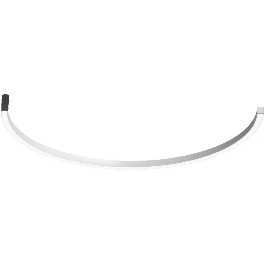 Arte Lamp Optima A7298PL-1BK Низкопрофильный гибкий магнитный светодиодный светильник интегрируемый в шинопровод, длина 1м, корпус из силикона, LED 10Вт 750Лм 3000K CRI90+ 120° IP20 48В