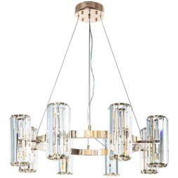 Люстра хрустальная Arte Lamp A1049SP-16GO SANTORINI под лампы G9 40W