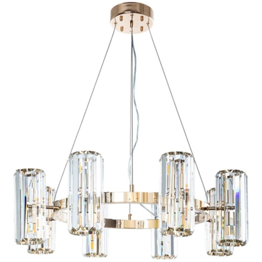 Люстра хрустальная Arte Lamp A1049SP-16GO SANTORINI под лампы G9 40W