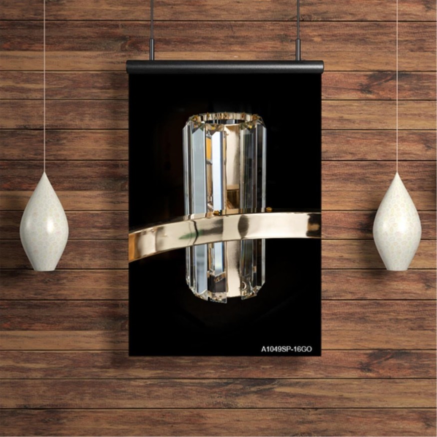 Люстра хрустальная Arte Lamp A1049SP-16GO SANTORINI под лампы G9 40W