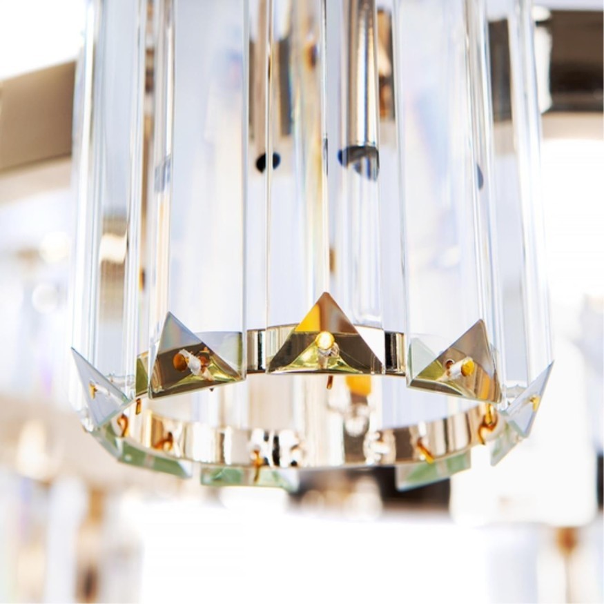 Люстра хрустальная Arte Lamp A1049SP-16GO SANTORINI под лампы G9 40W