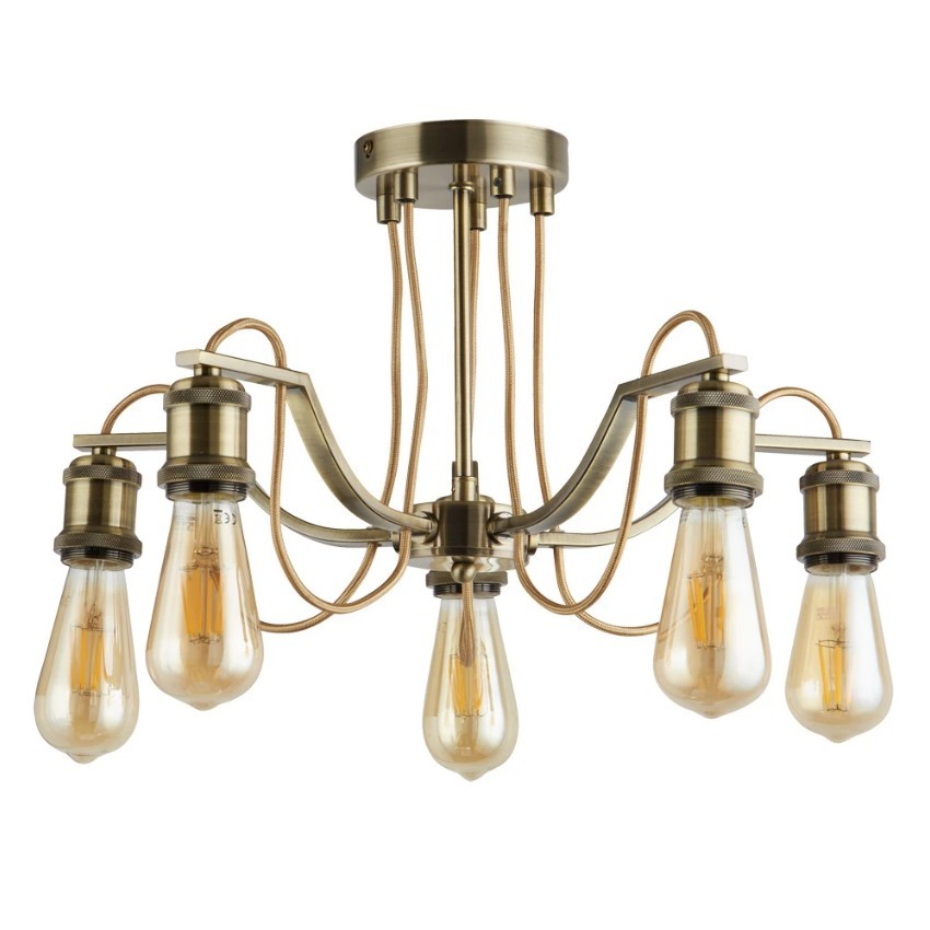 Потолочная люстра Arte Lamp INEDITO A2985PL-5AB