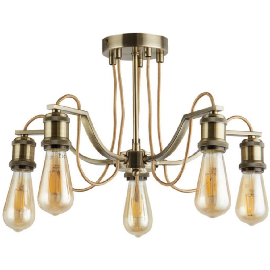 Потолочная люстра Arte Lamp INEDITO A2985PL-5AB