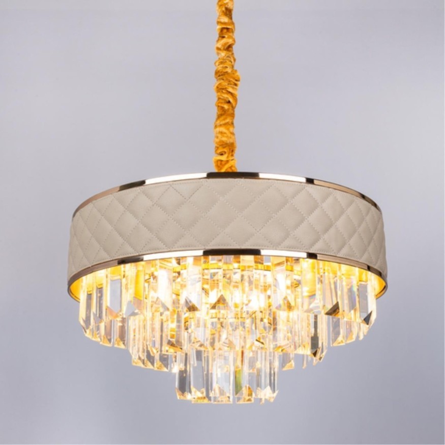 Подвесная люстра хрустальная Annabelle A1008LM-6GO