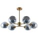 Люстра потолочная Arte Lamp A7759PL-6PB YUKA под лампы 6xE27 60W
