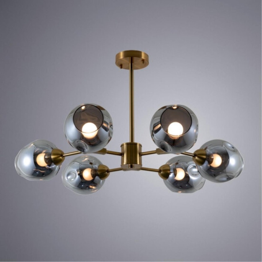 Люстра потолочная Arte Lamp A7759PL-6PB YUKA под лампы 6xE27 60W