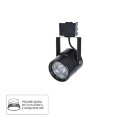 Однофазный двужильный трековый светильник Arte Lamp A1311PL-1BK MIZAR под сменную лампу GU10