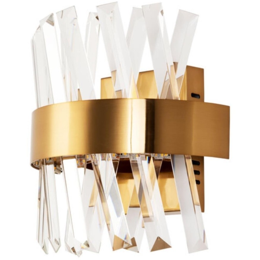 Настенный светильник светодиодный хрустальный Corona 1685/01 AP-1