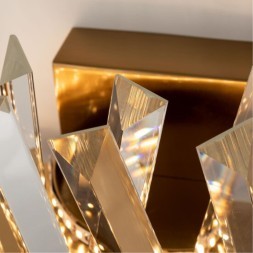 Настенный светильник светодиодный хрустальный Corona 1685/01 AP-1