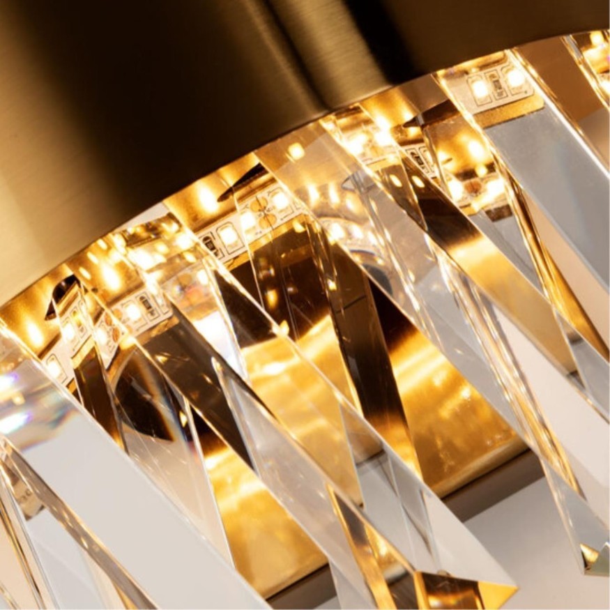 Настенный светильник светодиодный хрустальный Corona 1685/01 AP-1