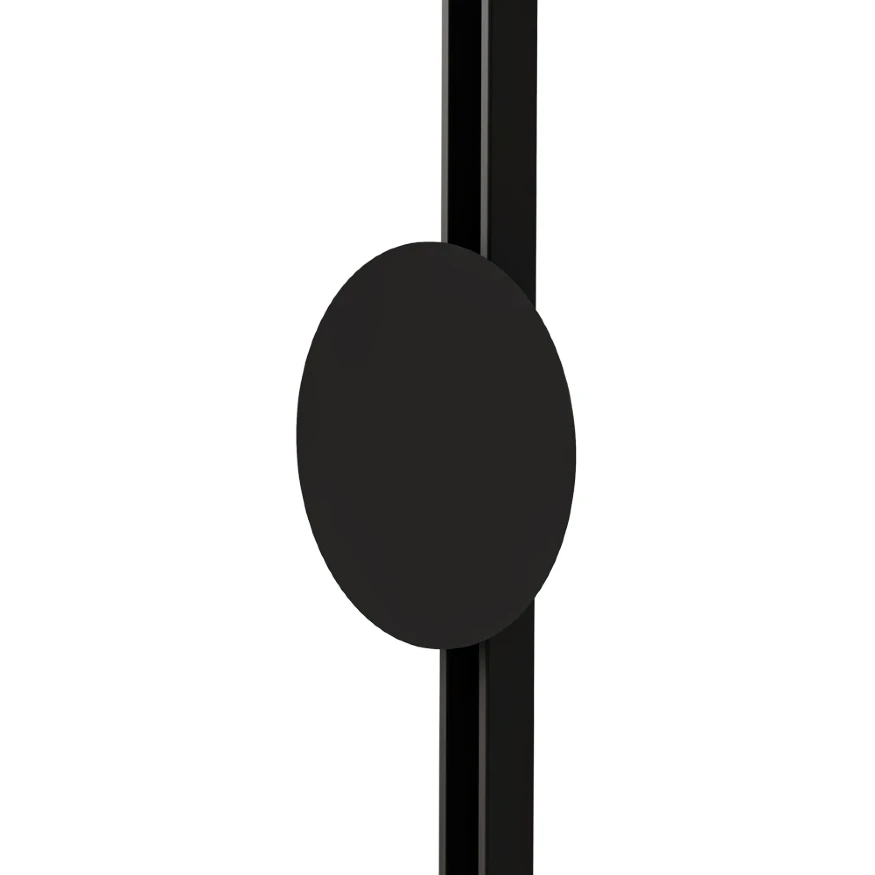 Arte Lamp Optima A7271PL-1BK Черный магнитный светильник обратного заливающего света, мягкое рассеянное освещение на стену или потолок, диаметр 15см, LED 8Вт 480Лм 4000K CRI90+ 120° IP20 48В