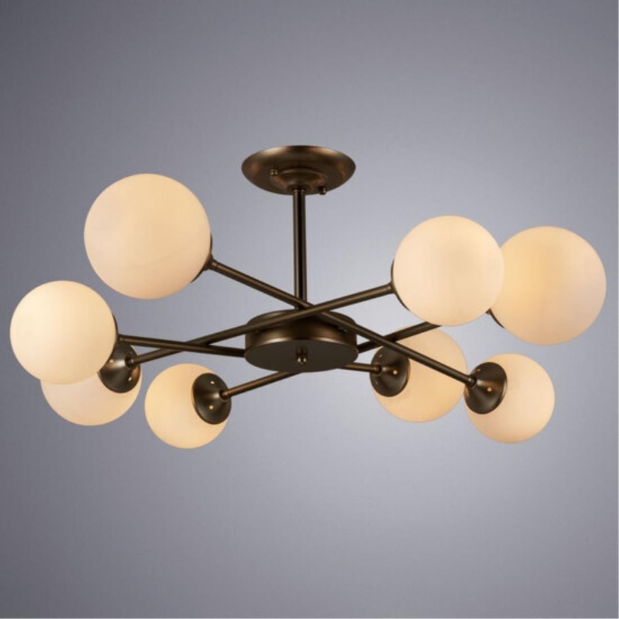 Потолочная люстра Arte Lamp MARCO A2703PL-8SG