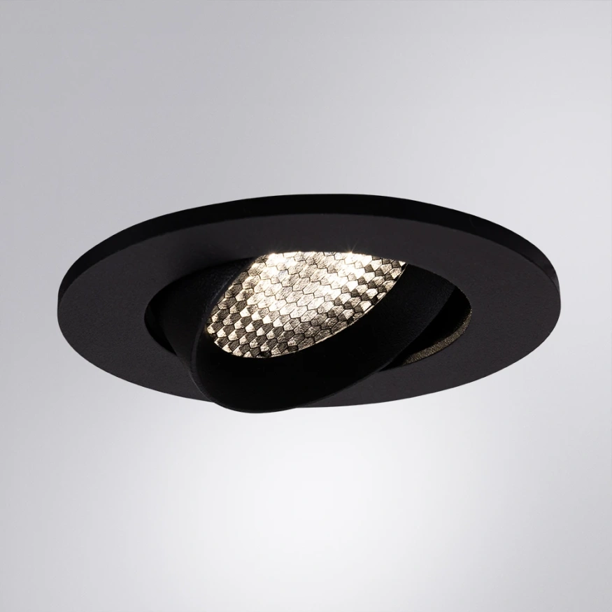 Точечный встраиваемый светильник Arte Lamp FUJI A2865PL-1BK