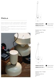 Подвесной светильник Divinare PAOLA 5864/06 SP-1