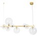 Подвесной светильник линейный Arte Lamp A7790SP-8GO VINCENT под лампы 8xG9 40W