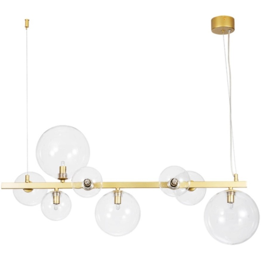 Подвесной светильник линейный Arte Lamp A7790SP-8GO VINCENT под лампы 8xG9 40W