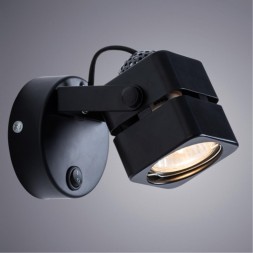 Спот настенный Arte Lamp A1315AP-1BK MISAM под лампу 1xGU10 50W