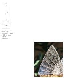 Подвесной светильник светодиодный Letizia 1200/01 SP-6