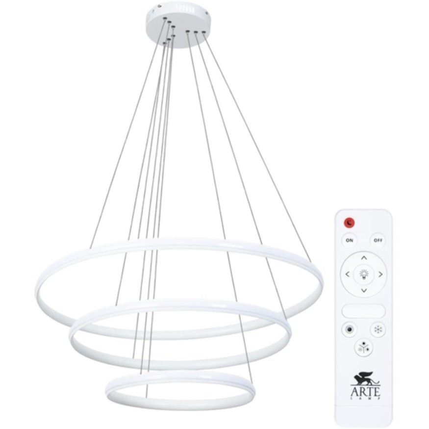 Подвесная люстра Arte Lamp MERIDIANA A2198SP-3WH