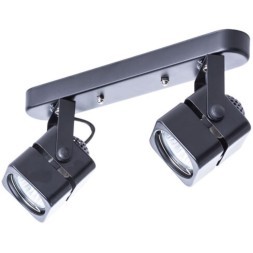 Спот настенный Arte Lamp A1315PL-2BK MISAM под лампы 2xGU10 50W