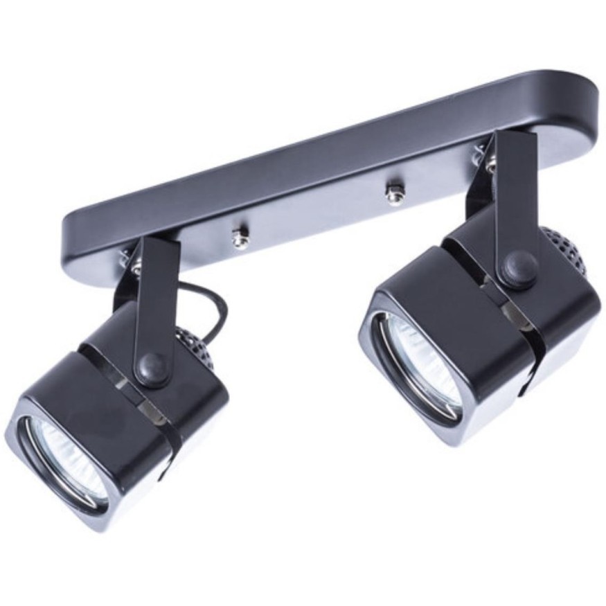Спот настенный Arte Lamp A1315PL-2BK MISAM под лампы 2xGU10 50W