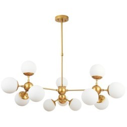 Люстра на штанге Arte Lamp BOLLA A1664SP-12GO