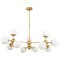 Люстра на штанге Arte Lamp BOLLA A1664SP-12GO