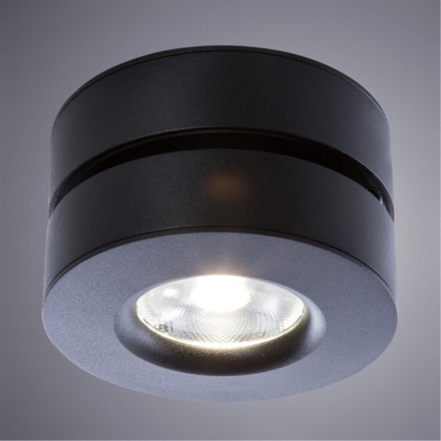 Точечный накладной светильник Arte Lamp VELA A2511PL-1BK